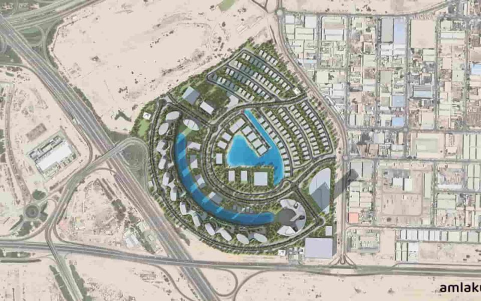 location of Sobha Hartland 2 Estate Villas