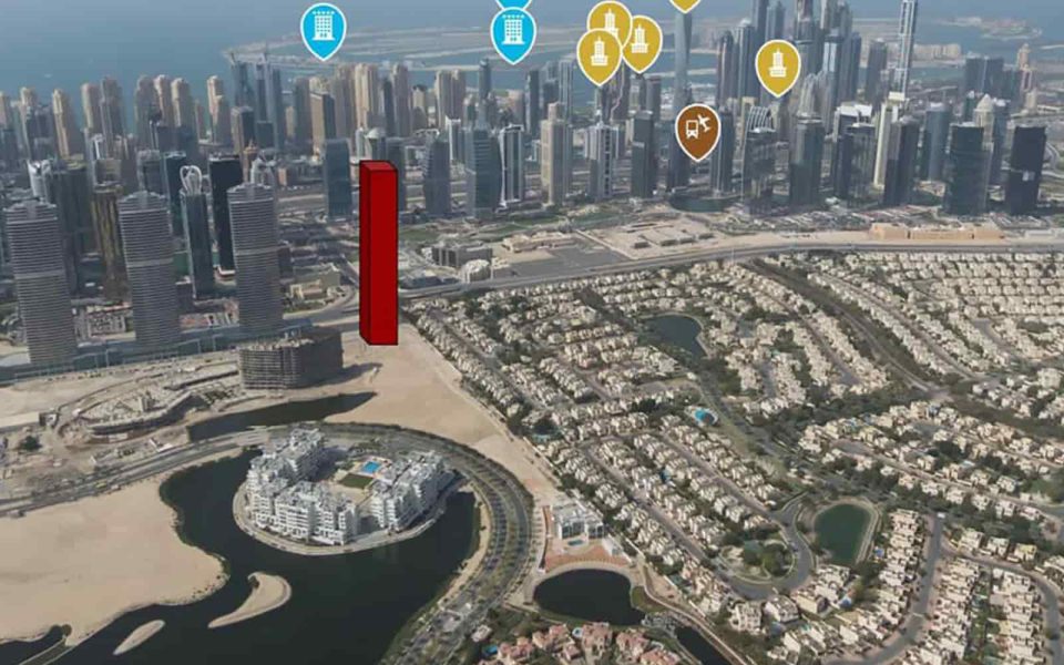 location of verde by sobha - amlakuae properties