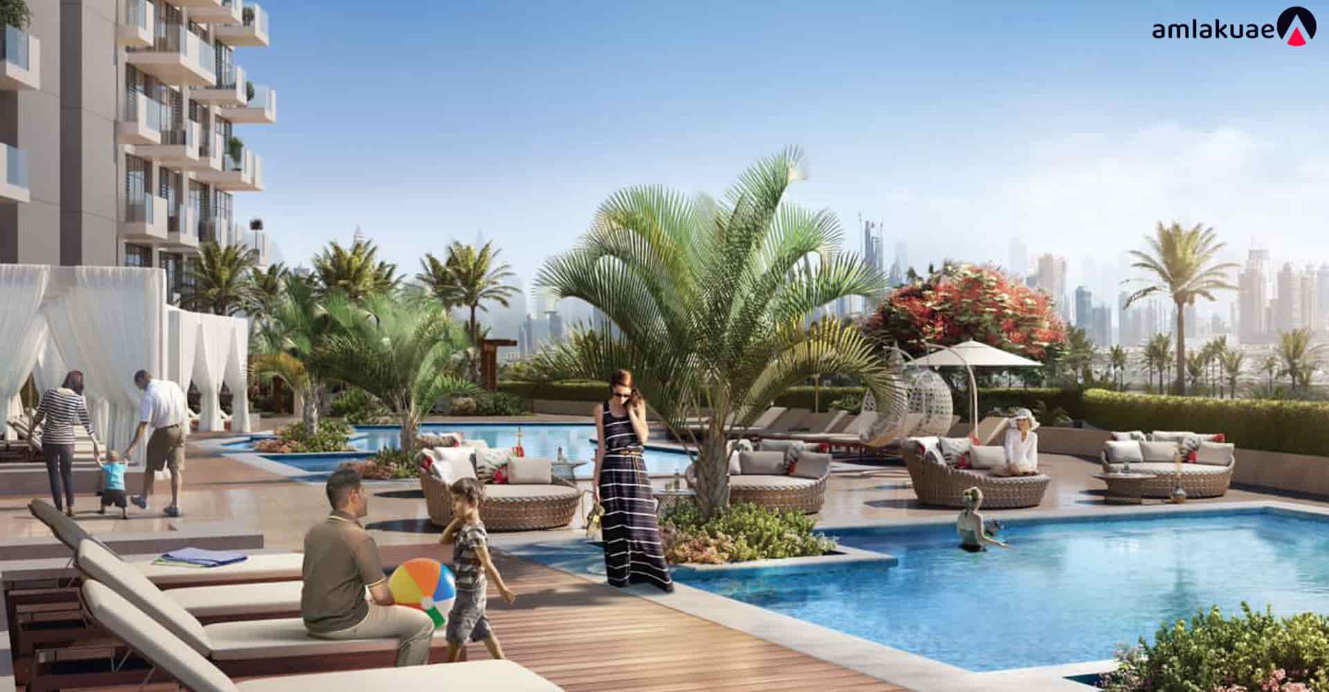 Creek Views Azizi is a luxury residential development located in Dubai Healthcare City - Amlakuae Group