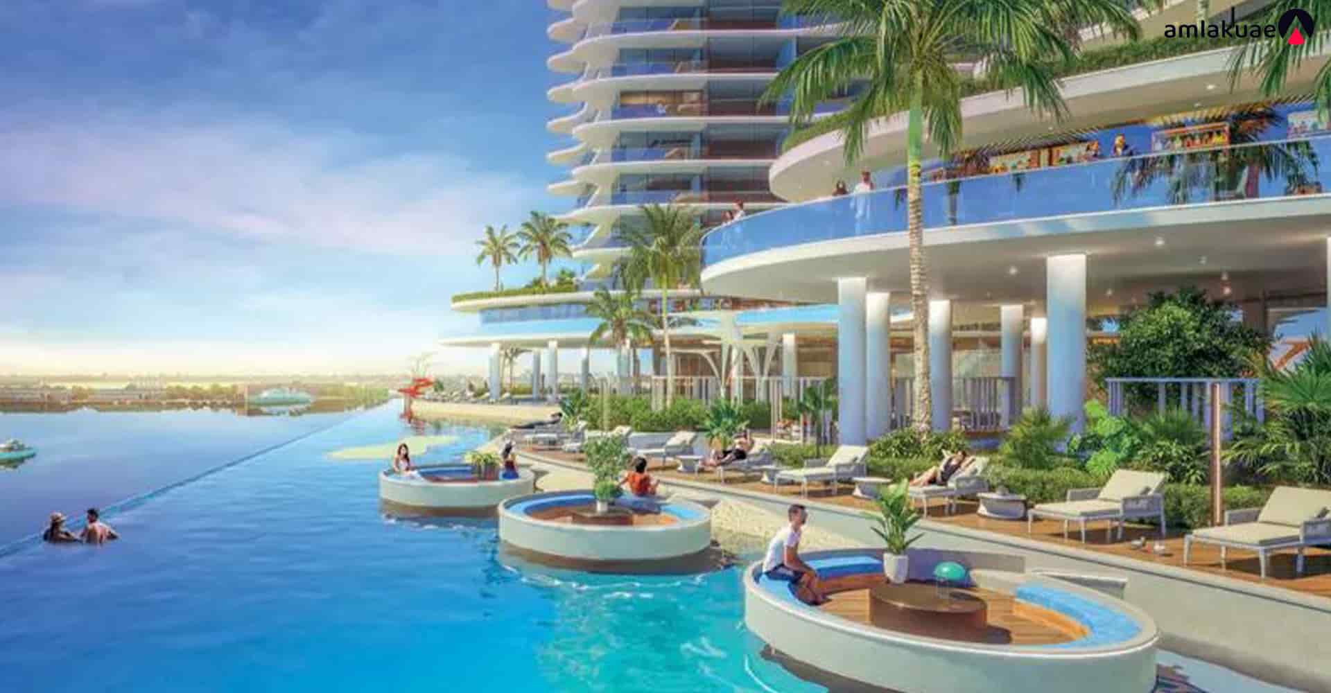 Oceanz 3 apartments are designed with a modern and elegant touch - Amlakuae Group
