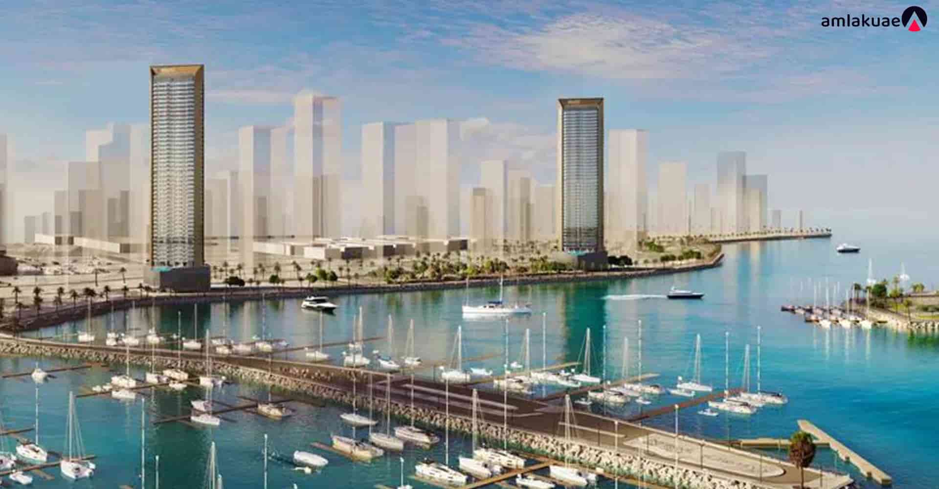 The project provides panoramic and uninterrupted sea views - Amlakuae Group