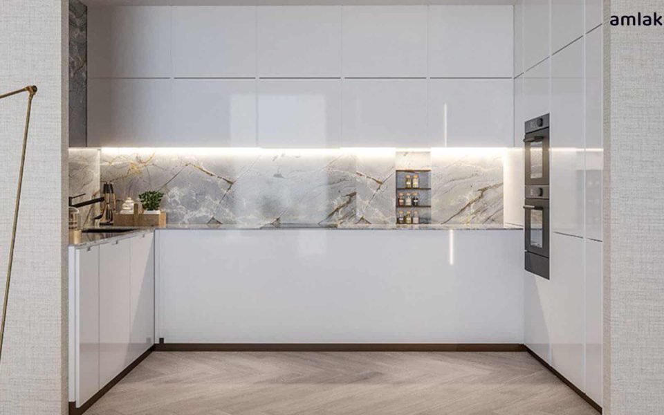 Spacious apartments with unique designs and layouts.