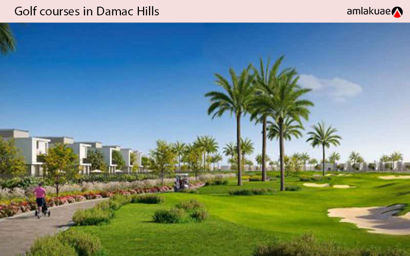 Golf courses in Damac Hills