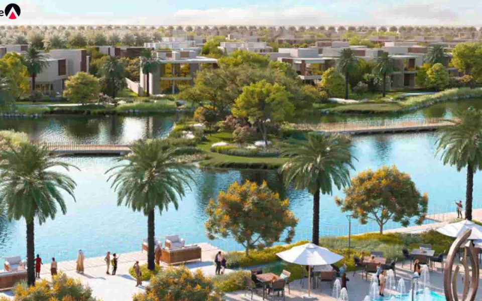 Stunning views from Acres Dubai villas.