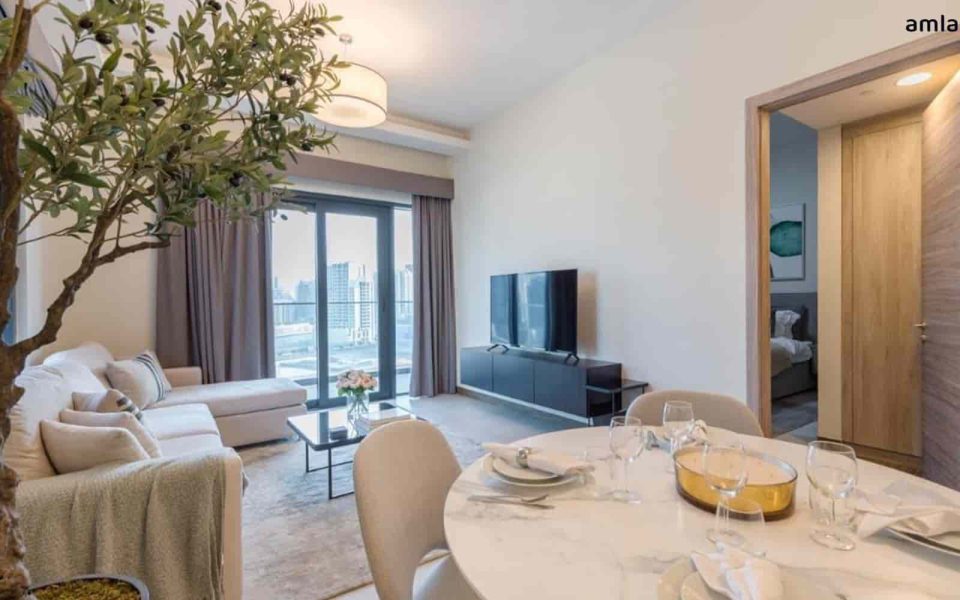 Stunning views of the Burj Khalifa.