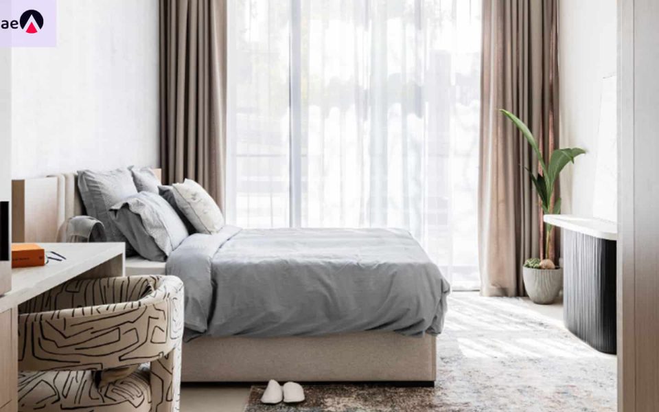 Using the best materials in interior decoration in 1 and 1 and a half bedroom apartments in Dubai Luminar