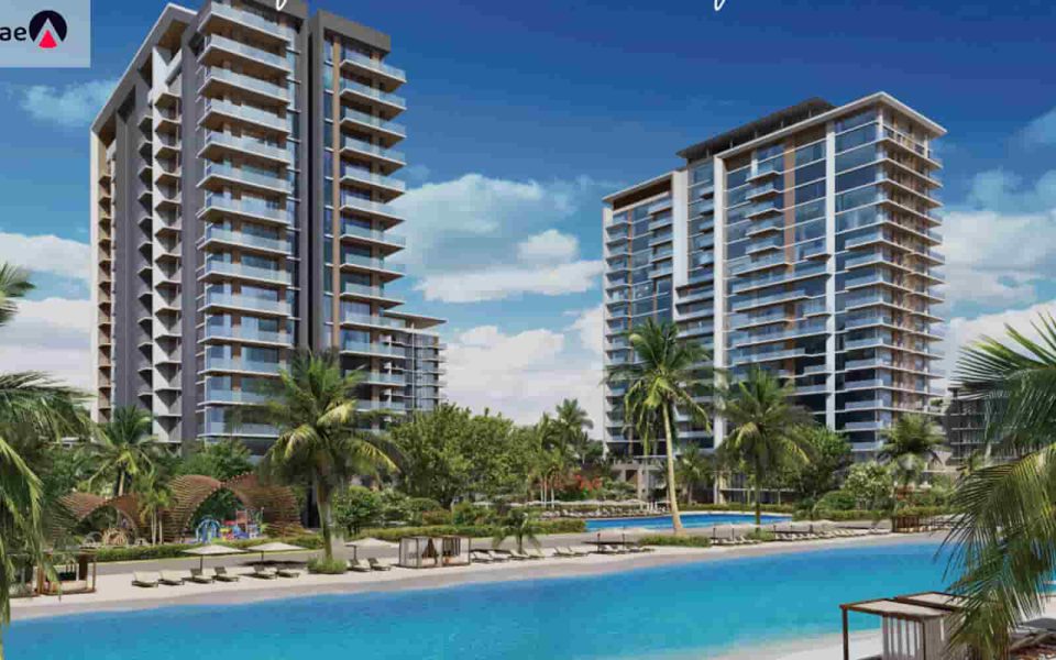 Naya Apartments offer luxurious living with stunning views of the Crystal Lagoon.