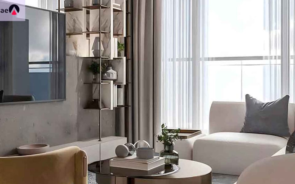 Luxury interior design and decoration in Square X Residence