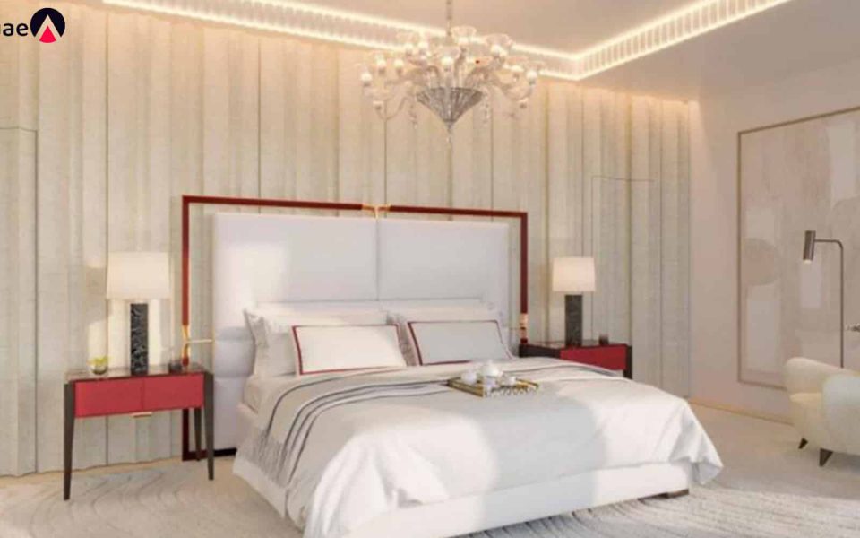 Interior design in the apartments of Baccarat Residences Downtown.