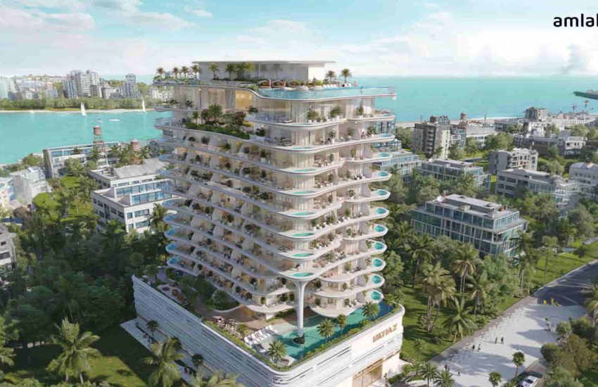 The pre-sale of Beach Walk Residences apartments by Imtiaz in Dubai Island.