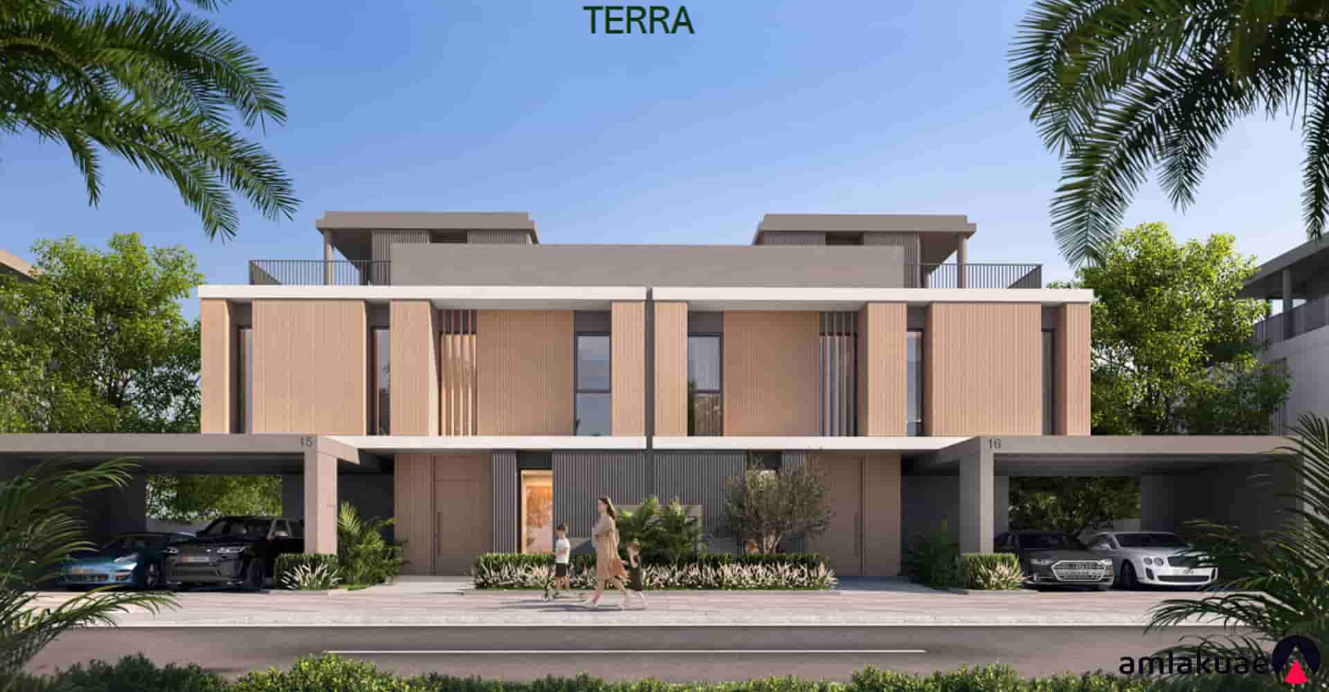 Golf Lane townhouses and beautiful villas by the developer Emaar Properties -Amlakuae Group