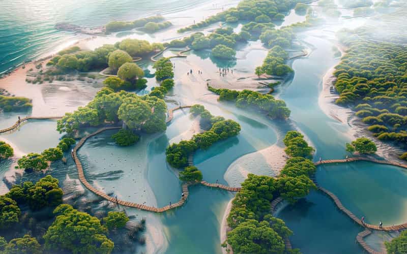 Dubai Mangrove Trees Project - Amlakuae Group