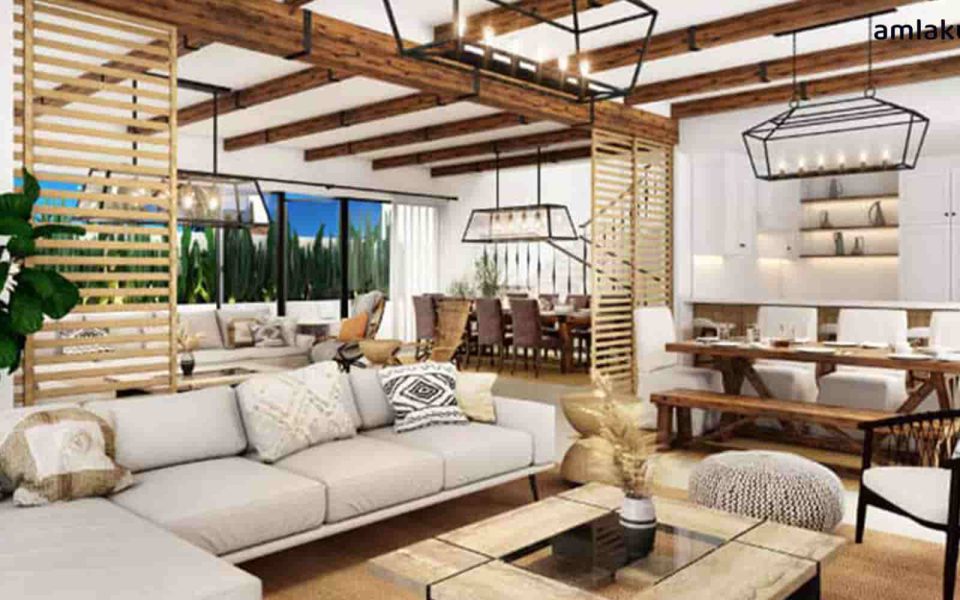 Interior design of Riverside Villas by DAMAC Dubai