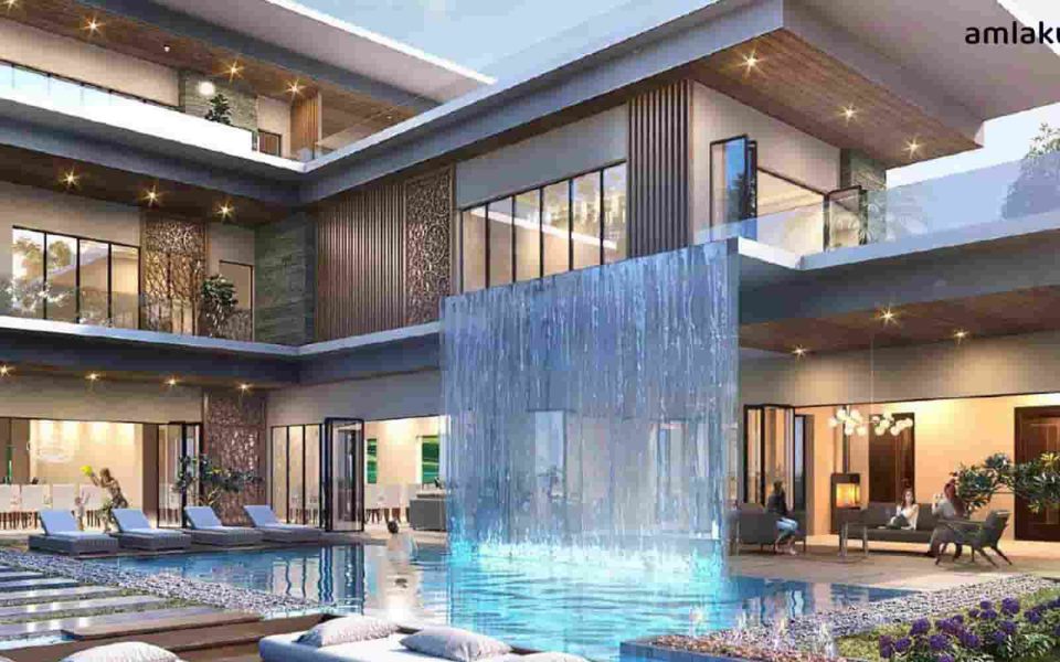 Buy a villa in Dubai DAMAC from the Riverside Villas project at DAMAC Hills 3