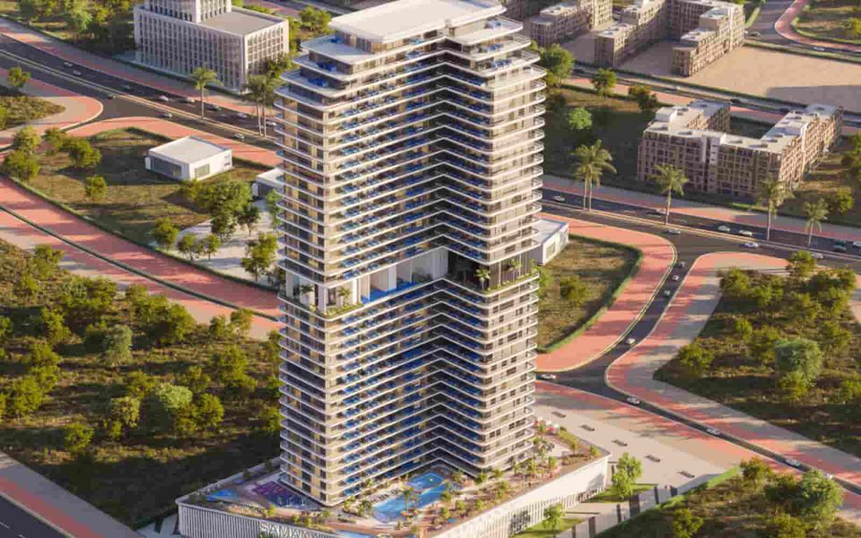 خرید خانه در دبی از پروژه برج آیوی گاردنز 2 سمانا