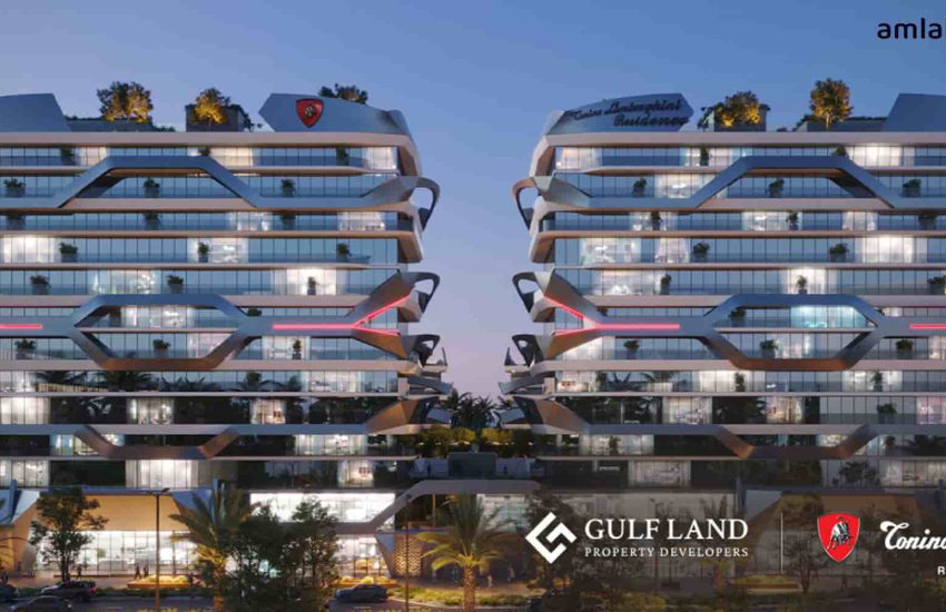 "Buy an apartment in Dubai from the Tonino Lamborghini Residences project."