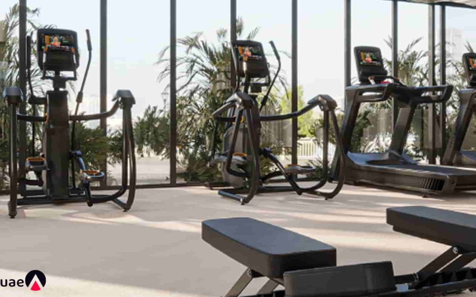 Residents enjoy private pools, a gym, and lush green spaces.