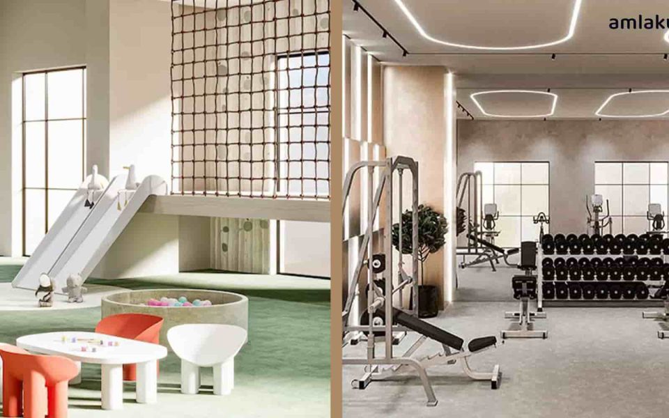 Facilities available in the Q Garden Loft apartment project in the popular and family area of GVC Dubai