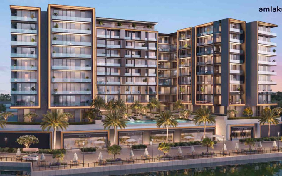 A view of the Art Bay apartment at Jaddaf Waterfront by Ellington Properties – UAE real estate consultants.