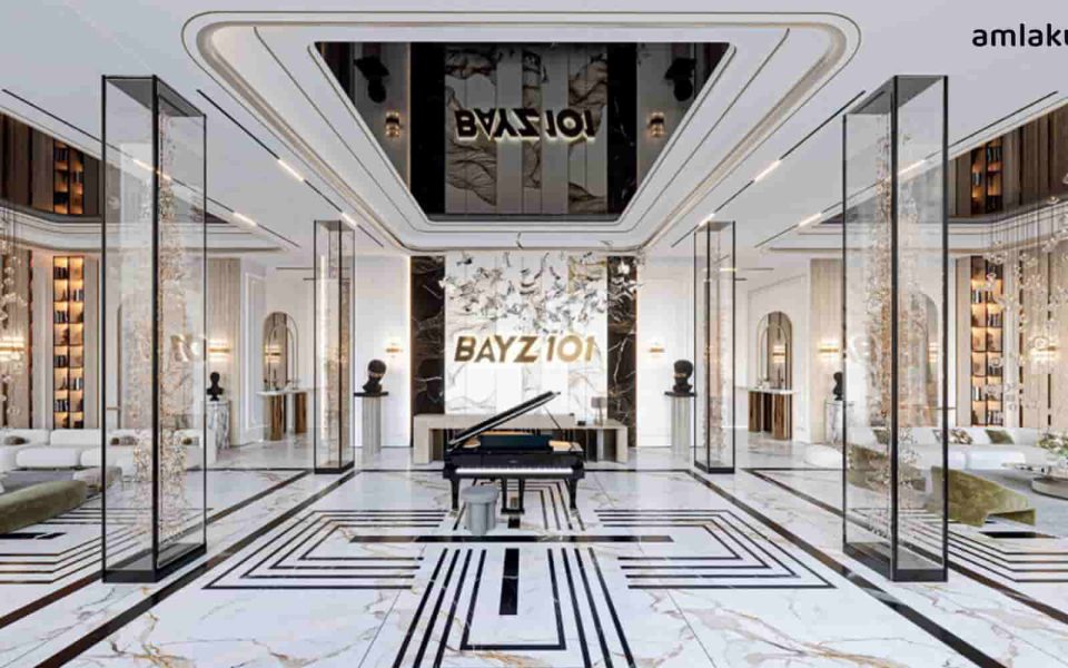 The facilities of Bayz 101 Tower by Danube in the building lobby include
