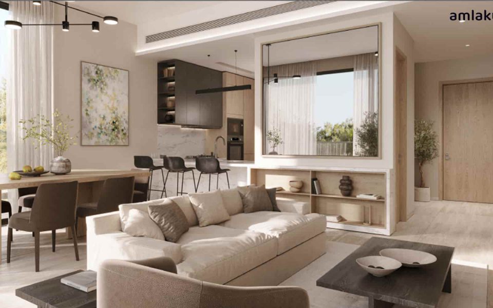 Interior design and materials used in the Berkeley Apartments by Soho.