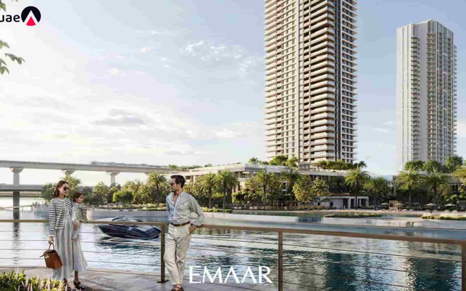 Strategic location of the Palace Residences by Emaar - Emirates Real Estate Consultancy Group.