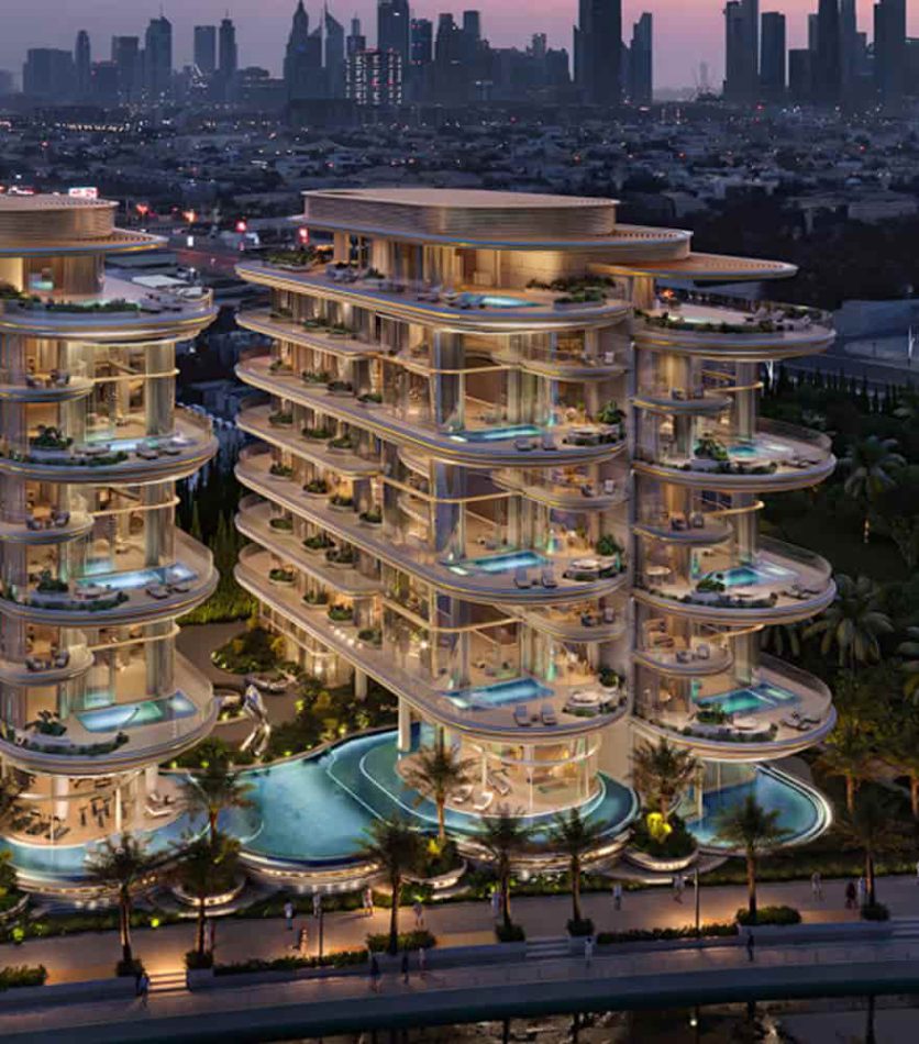 Buying a penthouse in Dubai from **The Rings Apartments** project by Amlakuae Real Estate Group for you.