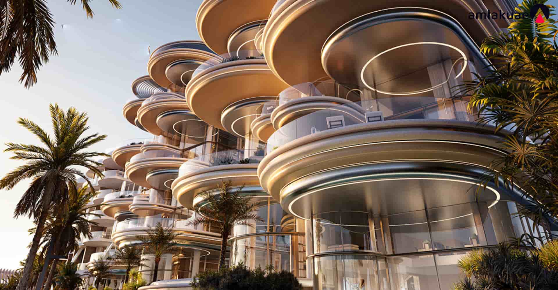 A stunning design resembling large and small rings, the Rings Apartments by real estate developer PMR – Emirates Real Estate Consultancy Group.