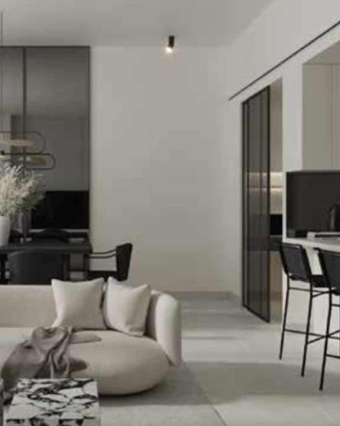 Interior design of Sonata apartments in GVT Dubai - Real estate consultants in the UAE"