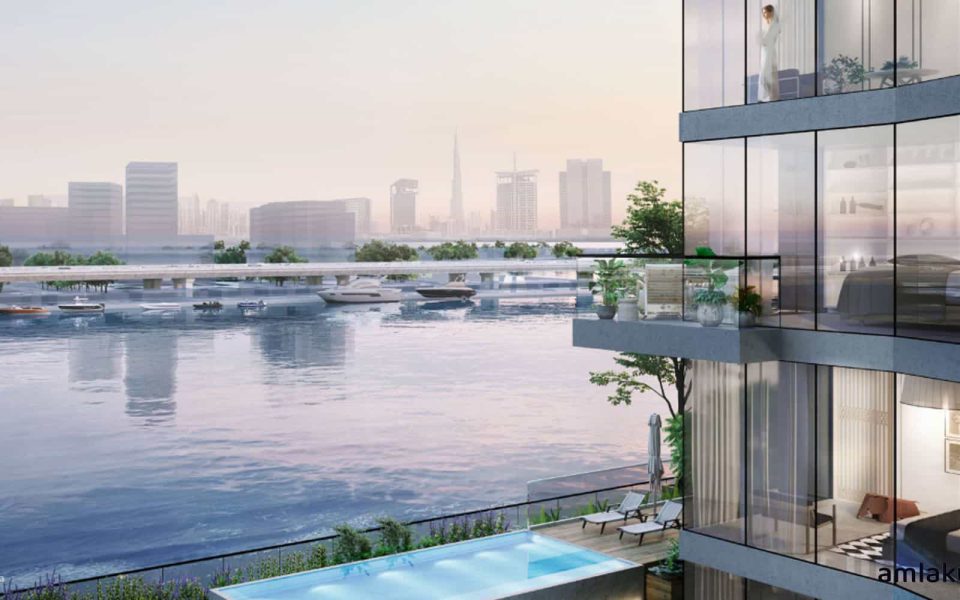 Unparalleled view of Dubai Island from Azura Apartment - Emirates Real Estate Group