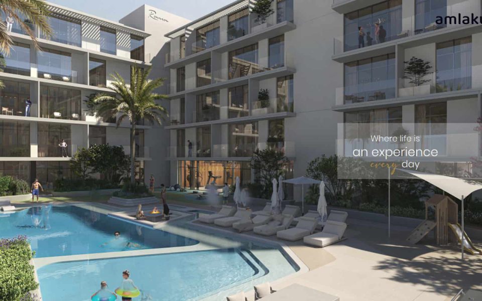 Swimming Pool and Pool Facilities at Roma Residences - Amlakuae