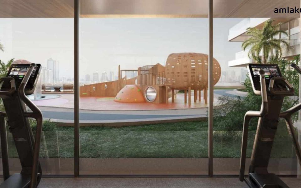 Children's play area in Seaside Apartments on Dubai Island - UAE Real Estate Advisory Group.