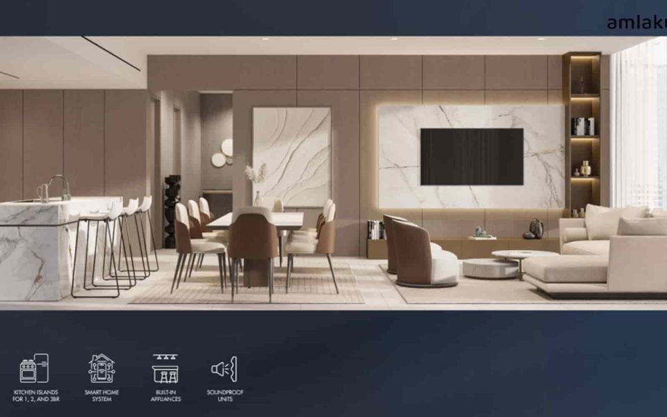 Interior design and decoration of Seaside Apartment units - Amlakuae.