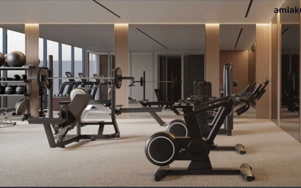 Fitness and wellness club in Prestige One SEASIDE Tower - UAE Real Estate Advisory Group.