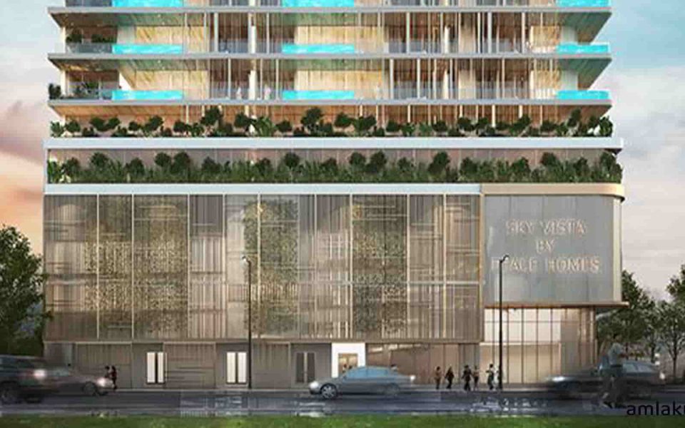 Buy an apartment in Dubai from the Sky Vista project in JVC by Amlakuae Group.
