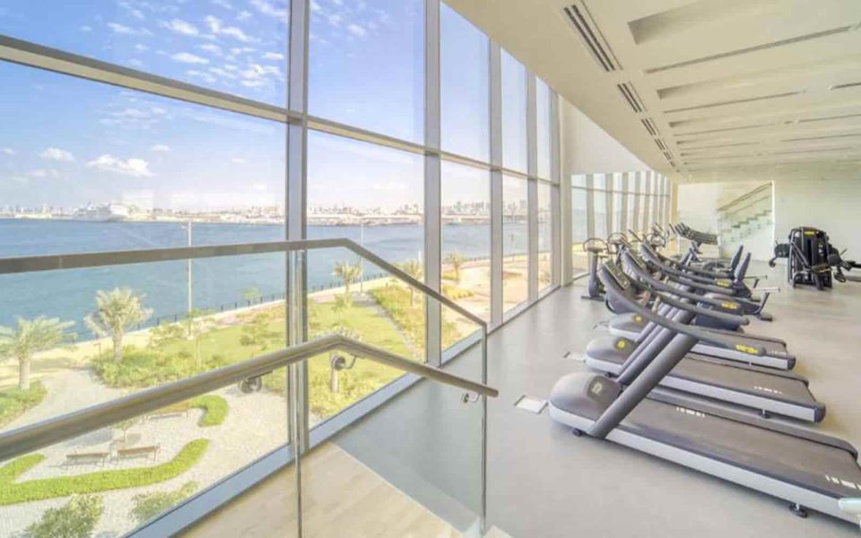 باشگاه تناسب اندام در برج انوا از سازنده املاک امنیات - amlakuae