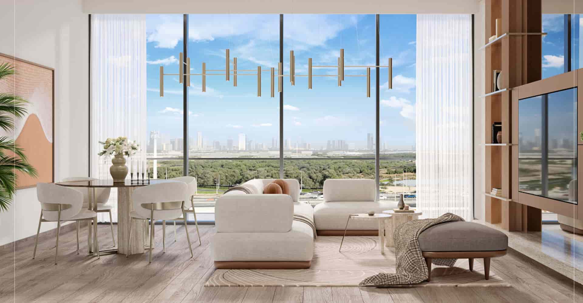 دکوراسیون و طراحی داخلی و متریال به کار رفته با برترین گرید دنیا در واحدهای آپارتمانی Balgrove Residences - amlakuae