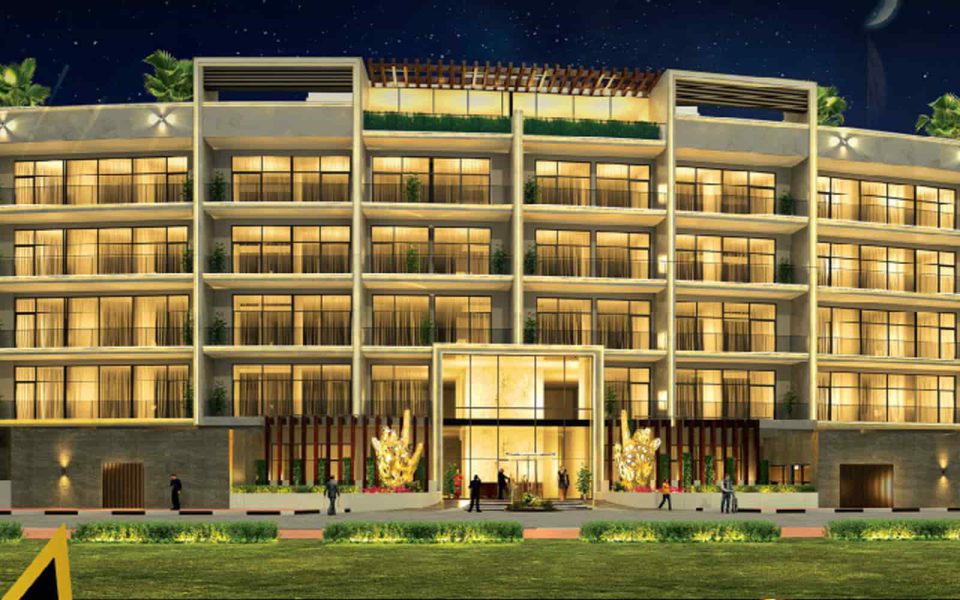 Apartments offer modern living with various designs.