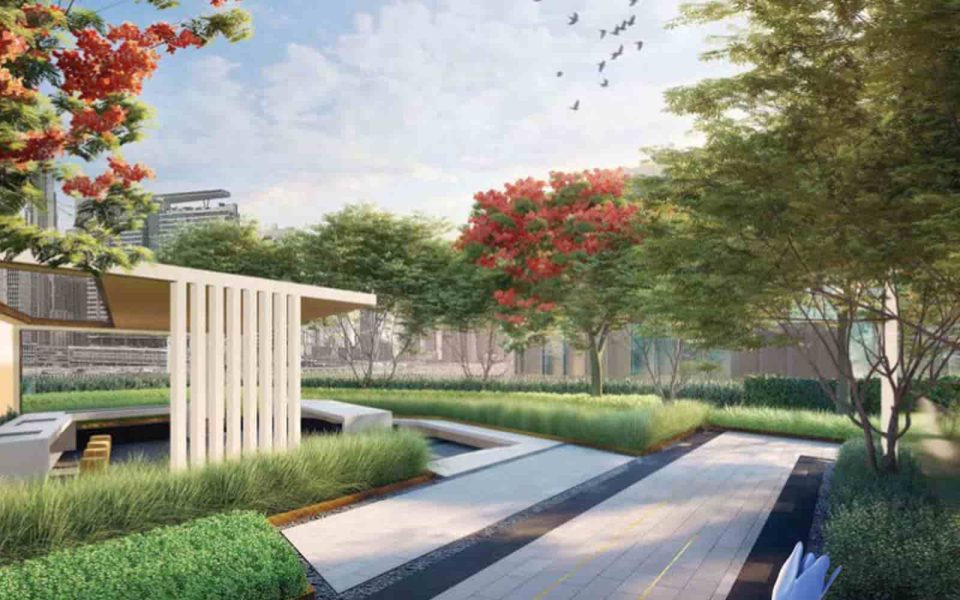 فصای سبز اختصاصی پروژه لوکس Design Quarter