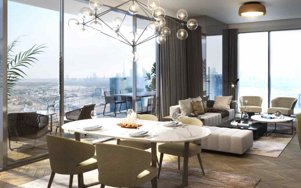 خرید واحدهای آپارتمانی فول فرنیش در دبی از پروژه آپارتمان ال وصل - Amlakuaeوان