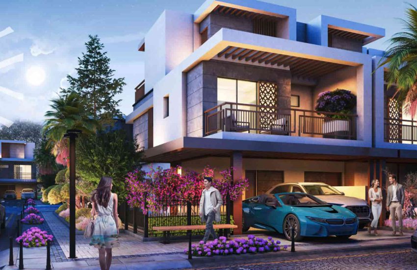 Buy a townhouse in Dubai from the Violet Townhouse Project in Damac Hills 2 - damac hills2