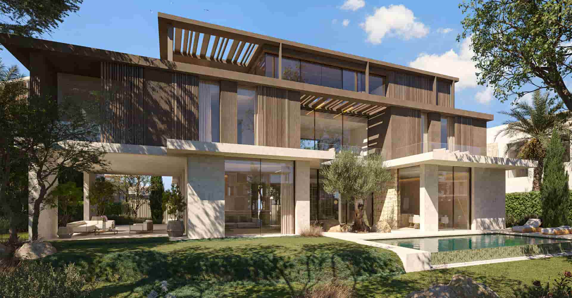 High ceilings make the interior bright and spacious - Amlakuae