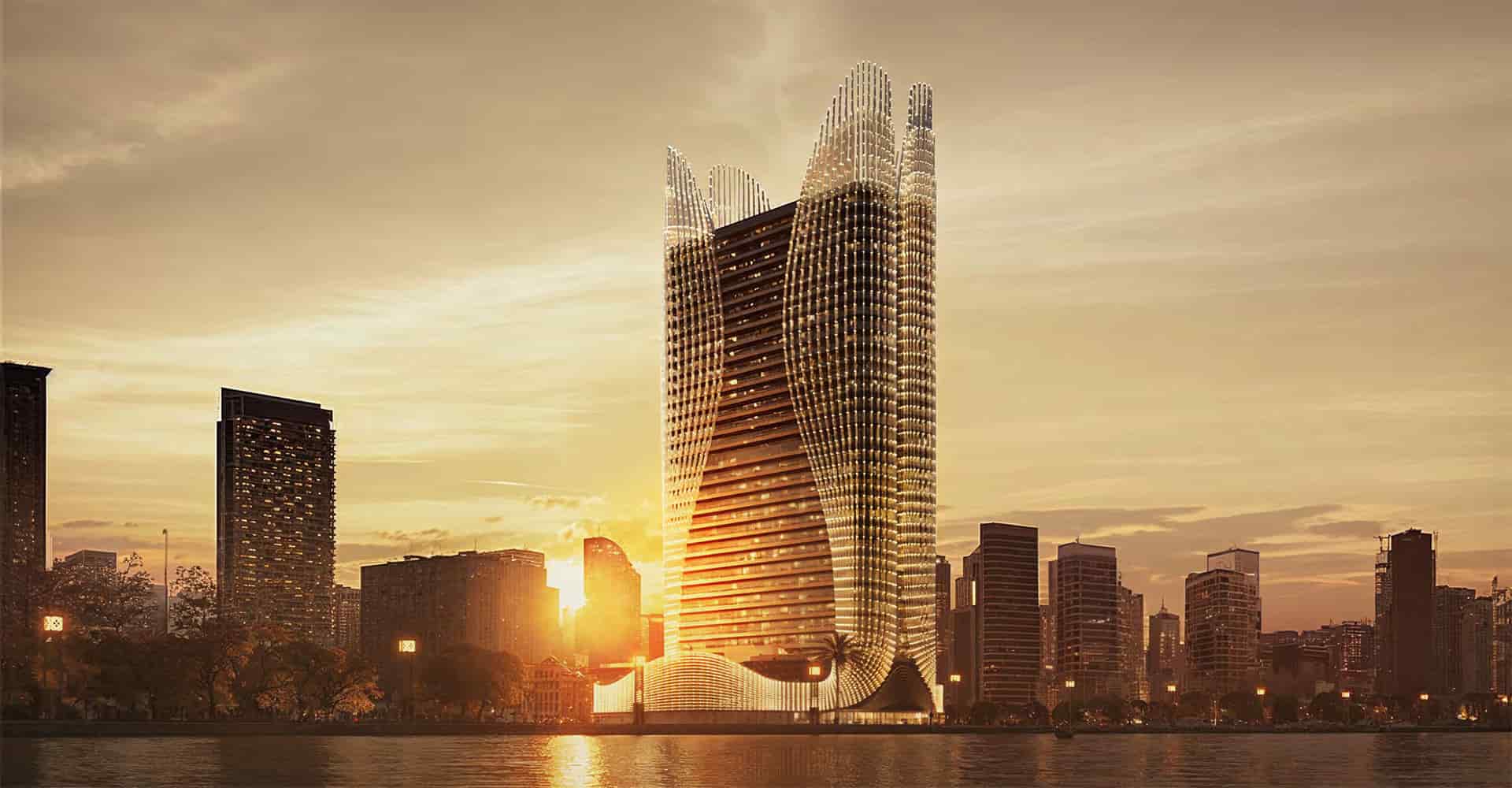 The Binghatti Skyhall project is located in the heart of Business Bay, Dubai - Amlakuae Group