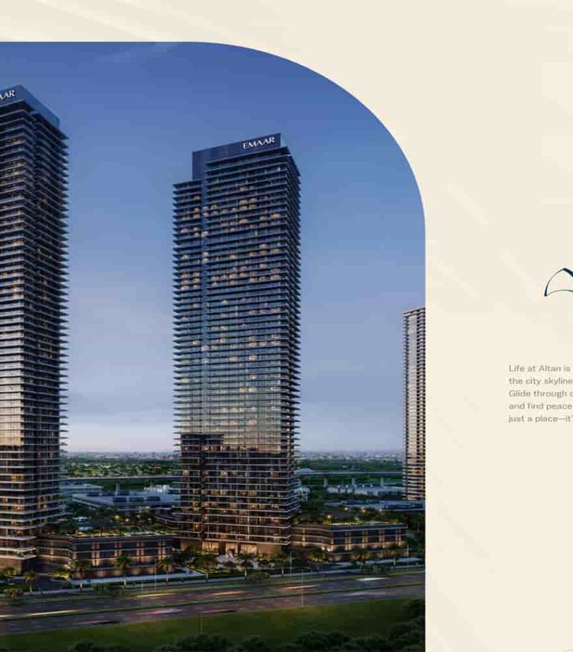 Altan Apartments by Emaar in Creek Harbour