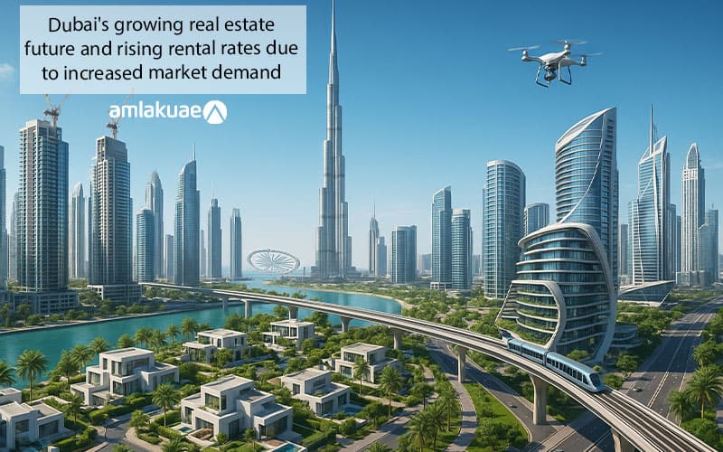 The growing rise in Dubai real estate and the subsequent increase in Dubai housing rental rates in the future Dubai
