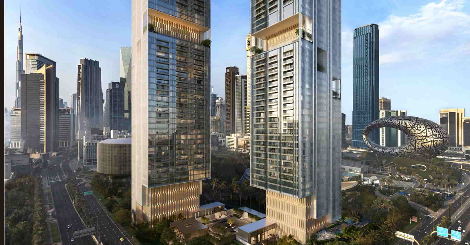 Direct access to Sheikh Zayed Road is one of this project’s key highlights. – Amlakuae Group