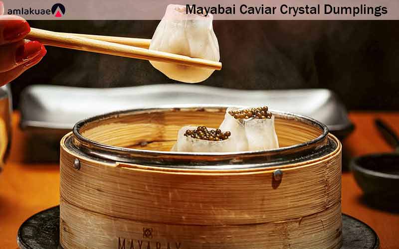 Mayabai Caviar Crystal Dumplings
