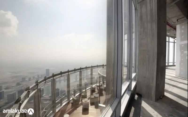 The Beckham family's purchase price for an apartment in Dubai, opposite the Burj Khalifa