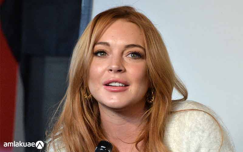 Lindsay Lohan in dubai - amlakuae
