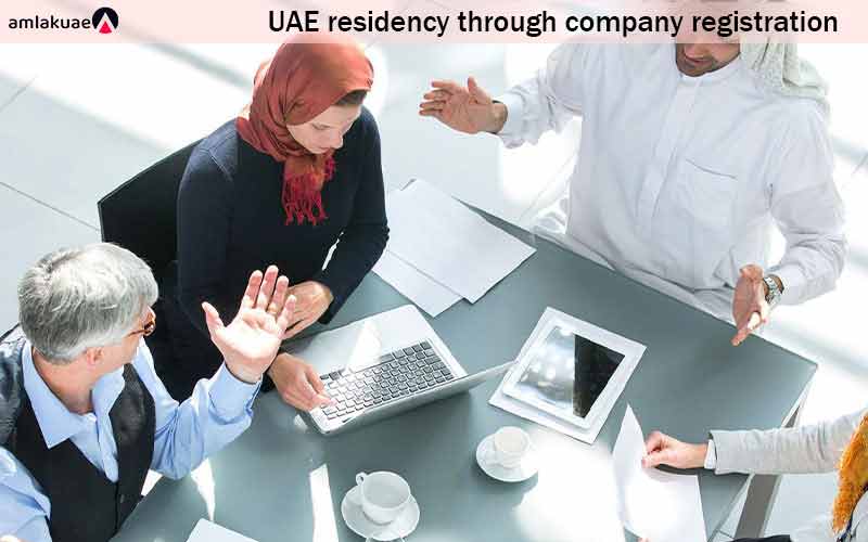 UAE residency through company registration